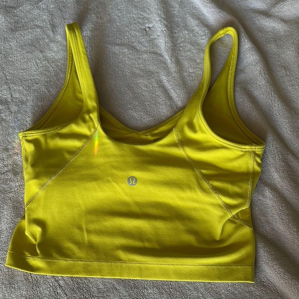 Lululemon Yellow Top